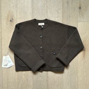 EUC Sezane Valerio Jacket Khaki size small